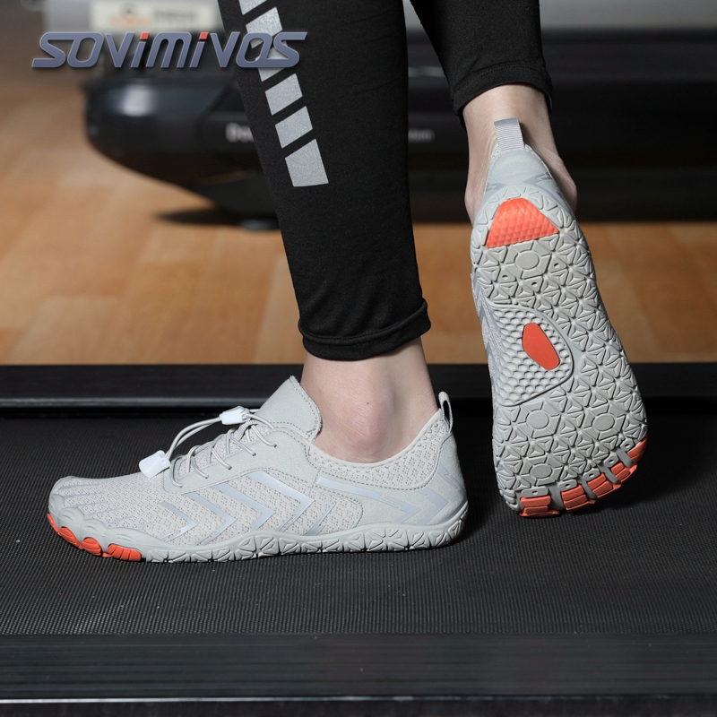 Wide Toe Box Running Sneakers - Tênis de Corrida em Trilha Minimalista
