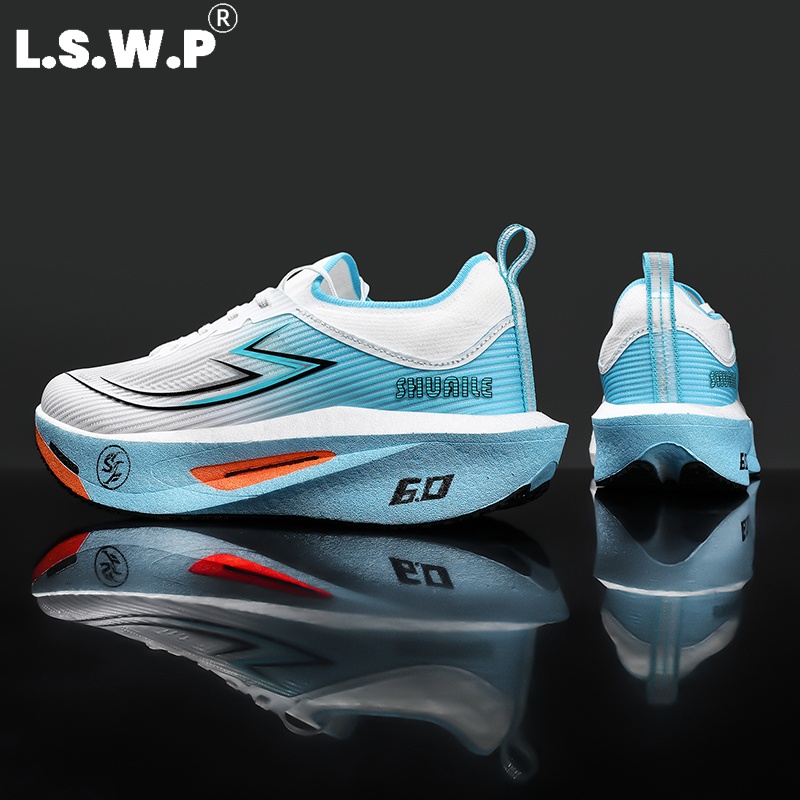 Carbon Plate Marathon Racing Shoes - Tênis esportivos casuais masculinos, tênis de