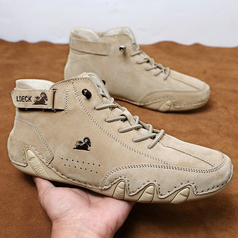 Botas casuais masculinas de mo - Waterproof Goretex Running Shoes avaliação e preço
