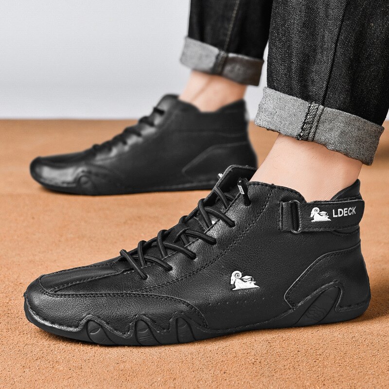 Botas casuais masculinas de mo - Waterproof Goretex Running Shoes avaliação e preço