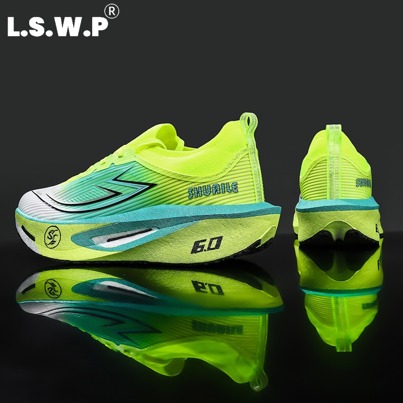 Tênis esportivos casuais mascu - Carbon Plate Marathon Racing Shoes avaliação e preço