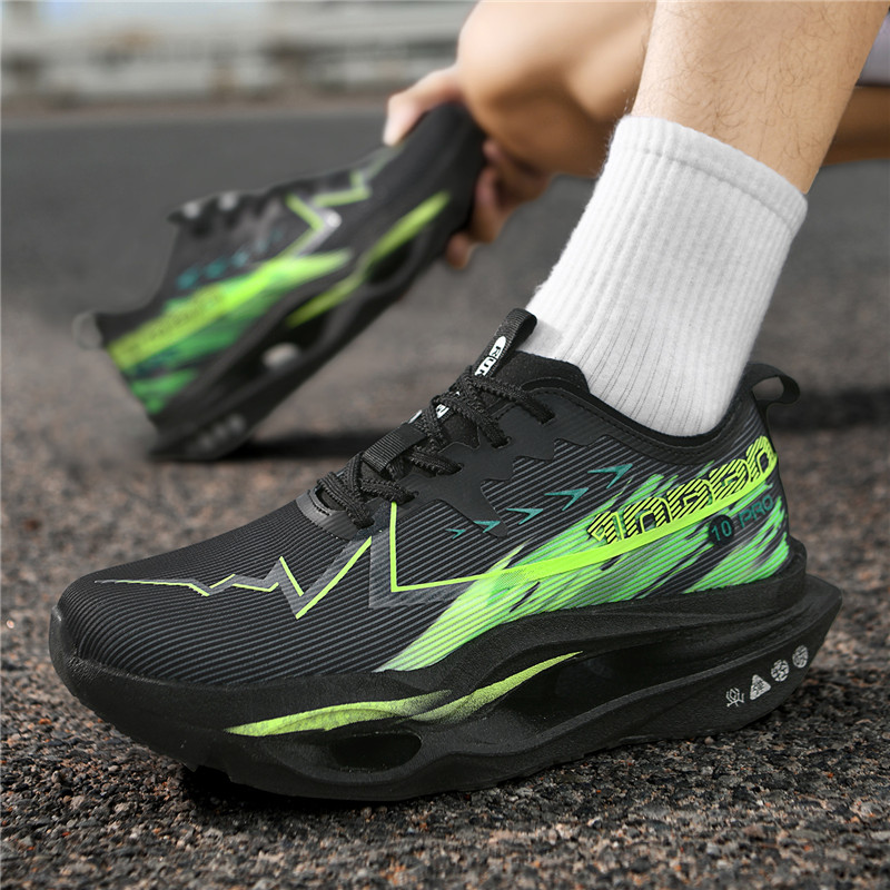 Tênis de corrida com placa de  - Carbon Plate Marathon Racing Shoes avaliação e preço